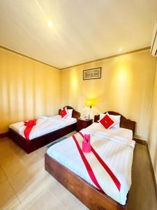 Letto o letti in una camera di Nice Guesthouse
