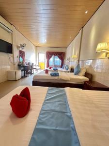 Letto o letti in una camera di Nice Guesthouse