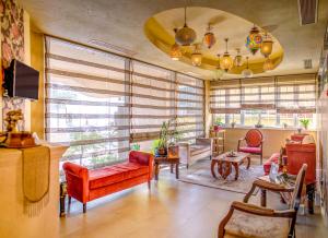Posezení v ubytování Simfonia Boutique Hotel