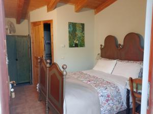 Postel nebo postele na pokoji v ubytování Cascina Trapella