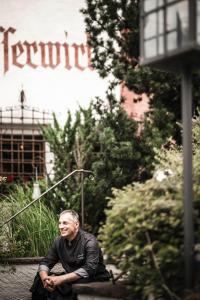 Ein Garten an der Unterkunft Strasserwirt - Ansitz zu Tirol