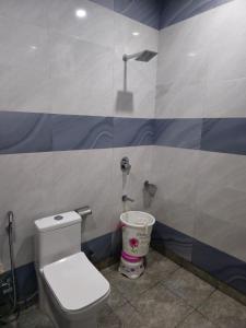 Satya Residency的一间浴室