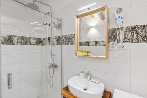 Kúpeľňa v ubytovaní Apartman tutto bene