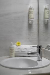 Koupelna v ubytování Hotel Estacão - Braga