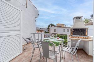 Balkón alebo terasa v ubytovaní Apart-rent Apartment Bahia 0012