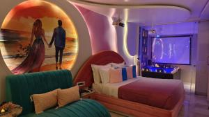 Posezení v ubytování Sarang Palace - A Luxury Boutique Hotel