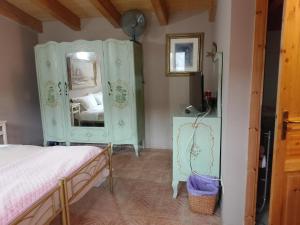 Postel nebo postele na pokoji v ubytování Cascina Trapella