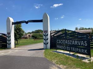 Certifikát, hodnocení, plakát nebo jiný dokument vystavený v ubytování Csodaszarvas Vendégházak