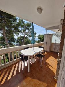 Balkón alebo terasa v ubytovaní apartamento Alma + 5 fotografií