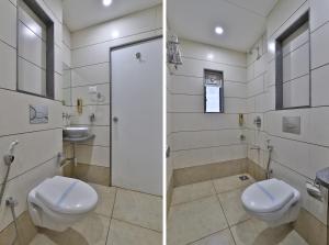 Koupelna v ubytování Hotel Limra Vadodara
