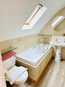 Et badeværelse på Oxford Grade II listed house