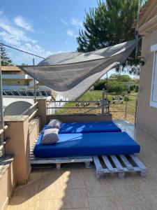 En balkon eller terrasse på Anja`s Villa