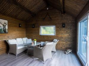 Χώρος καθιστικού στο Chalet Heggland Huset by Interhome