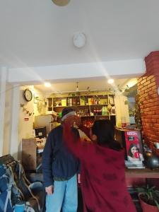 Posezení v ubytování Hotel small town guest house