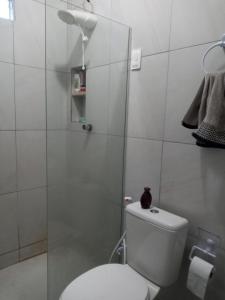 Koupelna v ubytování Aconchego Pirangi