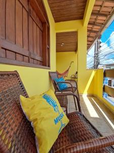 Istumisnurk majutusasutuses Pontal Hostel Ilhéus