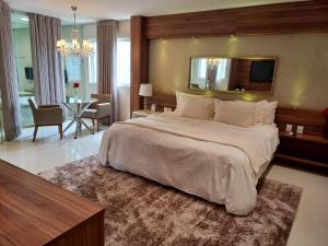 Postel nebo postele na pokoji v ubytování L´acordes Hotel