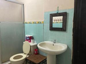 Koupelna v ubytování Apartamento Altos Dos Pinos