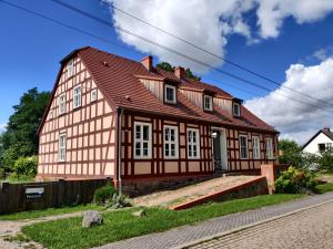 The building in which a panziókat is located