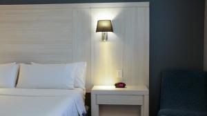 Postel nebo postele na pokoji v ubytování Holiday Inn Express Pachuca by IHG