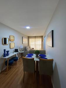 TV a/nebo společenská místnost v ubytování Apartamento Aconchegante Nogueira