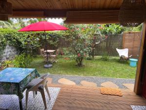 Zahrada ubytování bungalow leu gadiamb