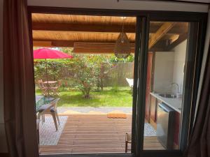 Zahrada ubytování bungalow leu gadiamb