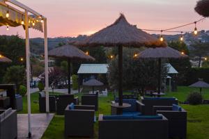 Vonkajšia záhrada v ubytovaní Hotel Campomar