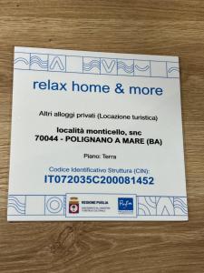 Gallery image of Relaxhomeandmore21official in Polignano a Mare