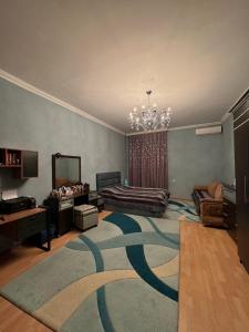 Posezení v ubytování VIP House Boulevard