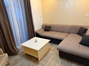 Χώρος καθιστικού στο Apartman Dragić