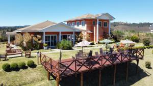 Κήπος έξω από το Pousada Caminhos da Vila Chantal