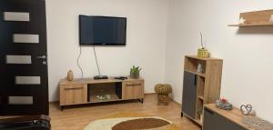 Μια τηλεόραση ή/και κέντρο ψυχαγωγίας στο Apartament +4 φωτογραφίες