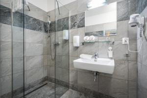 Koupelna v ubytování Apartmánový Dům Centrum