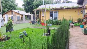 Zahrada ubytování HOSTAL EL AROMO CHILLÁn