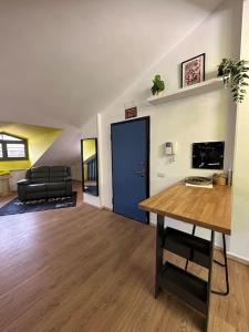 Køkken eller tekøkken på Mirabella Loft