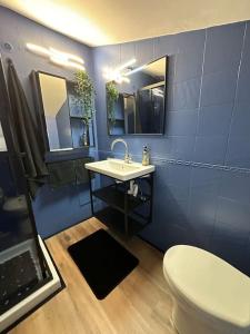 Et badeværelse på Mirabella Loft