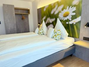 Postel nebo postele na pokoji v ubytování Hotel Restaurant Thum