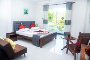 منطقة جلوس في Hotel Sapid Luck Yala Safari