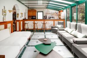 Posezení v ubytování Hotel Rosa