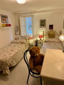 Llit o llits en una habitació de Villa Mia