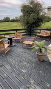 Balkon oz. terasa v nastanitvi Compact Holiday Home