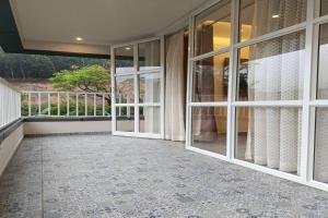 Balkón nebo terasa v ubytování Green Tea Hotels
