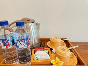 Nápoje v ubytování Puri Teduh Guesthouse Ubud