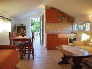 Η κουζίνα ή μικρή κουζίνα στο Apartment in Croatia near Adriatic Coast +27 φωτογραφίες