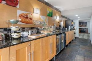 Kuchyň nebo kuchyňský kout v ubytování Quality Inn & Suites Mayo Clinic Area