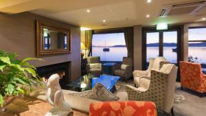Posezení v ubytování Millennium Hotel & Resort Manuels Taupo