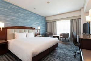 Кровать или кровати в номере Hotel Nikko Kansai Airport - 3 mins walk to the airport