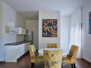 Nhà bếp/bếp nhỏ tại Loft frica Villas Cruz Mayor