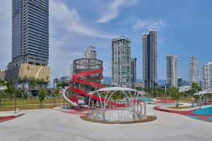 Bazén v ubytování Penang Marriott Hotel nebo v jeho okolí
